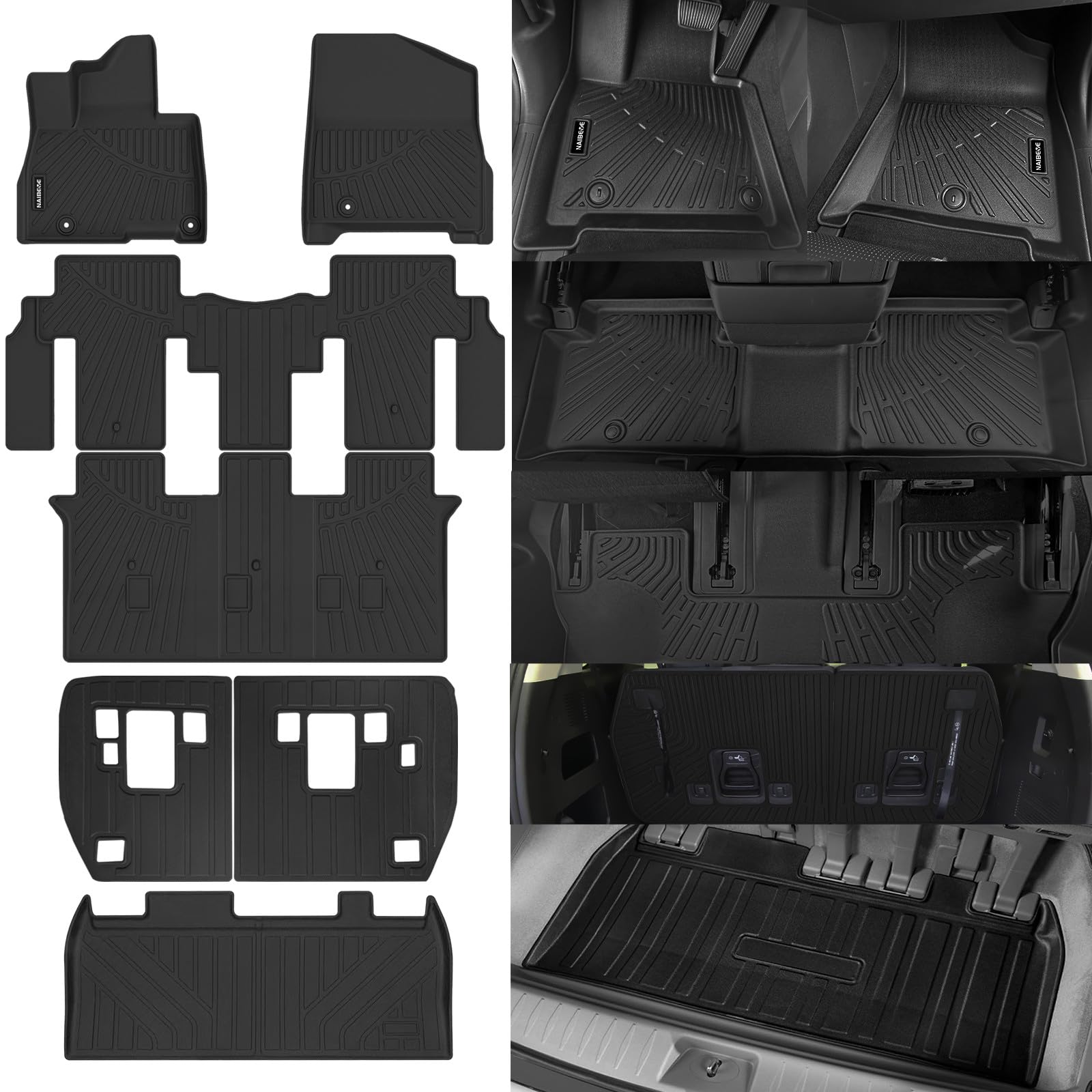 Naibeve All-Weather Mats (Carnival Hybrid 2025)
