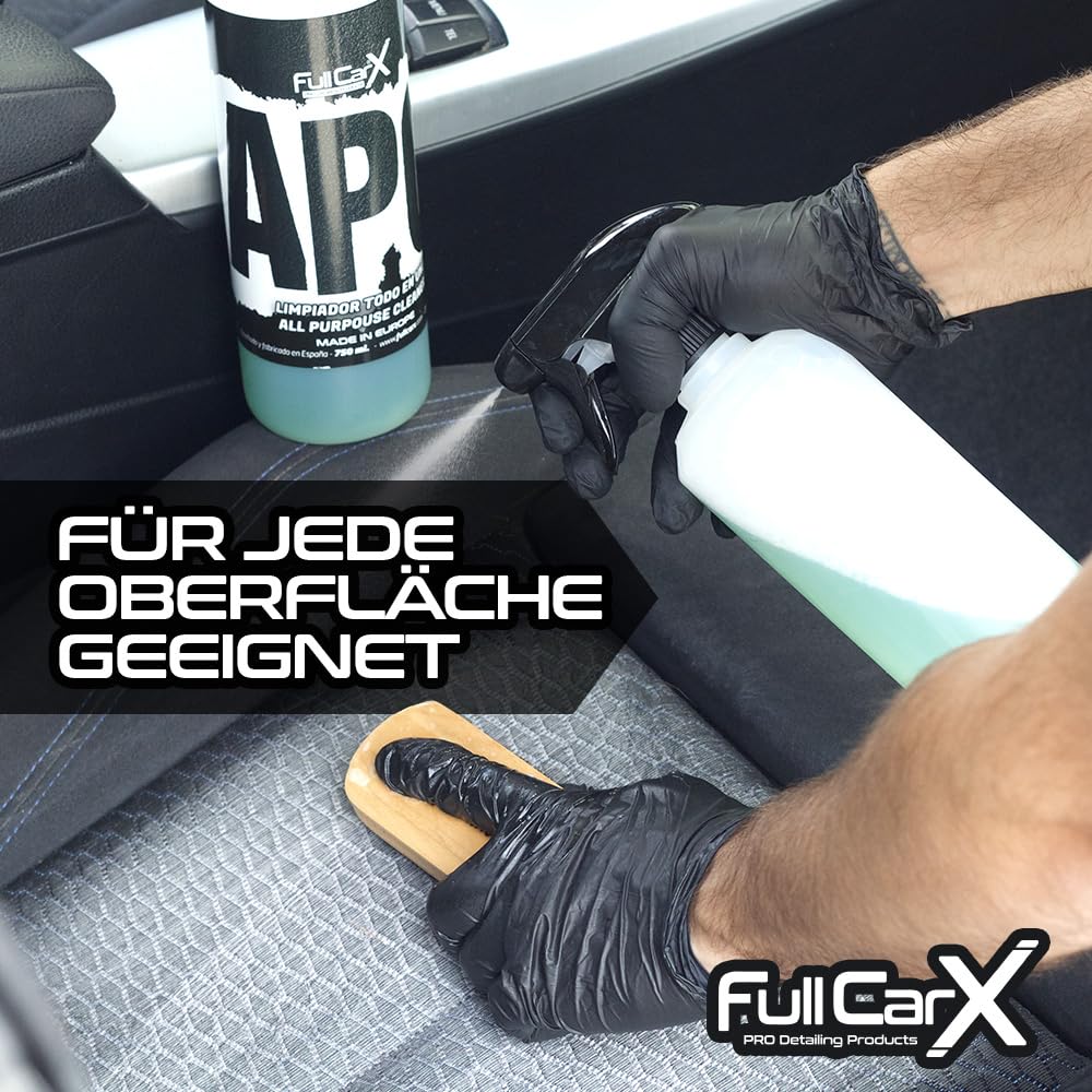 FULLCARX APC Ultrakonzentriert 5L Allzweck Reiniger Auto, Mit Wasser Verdünnen, für jede Oberfläche geeignet Karosserie Felgen Innenraum Polster, Reinigung Detailing Professionelles Produkt