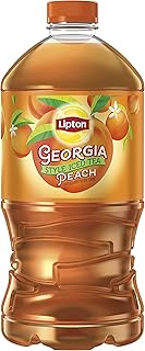 Lipton Georgia Style Iced Tea, Peach, 64 fl oz. Bottle