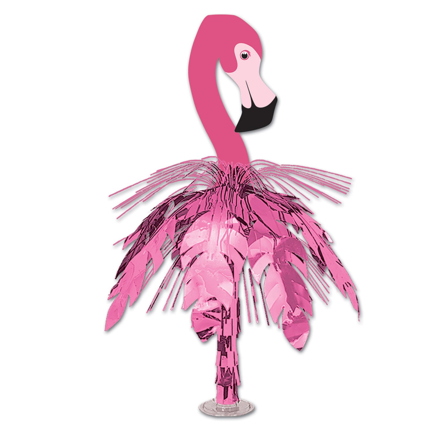 BeistleA Creation 54600 Flamingo Cascade Centerpiece, Pink/Black