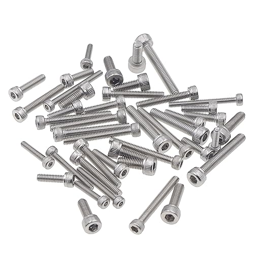 Miniatura 4 de Kit surtido de tornillos de cabeza hexagonal de acero inoxidable M2 M2.5 M3, 300 piezas