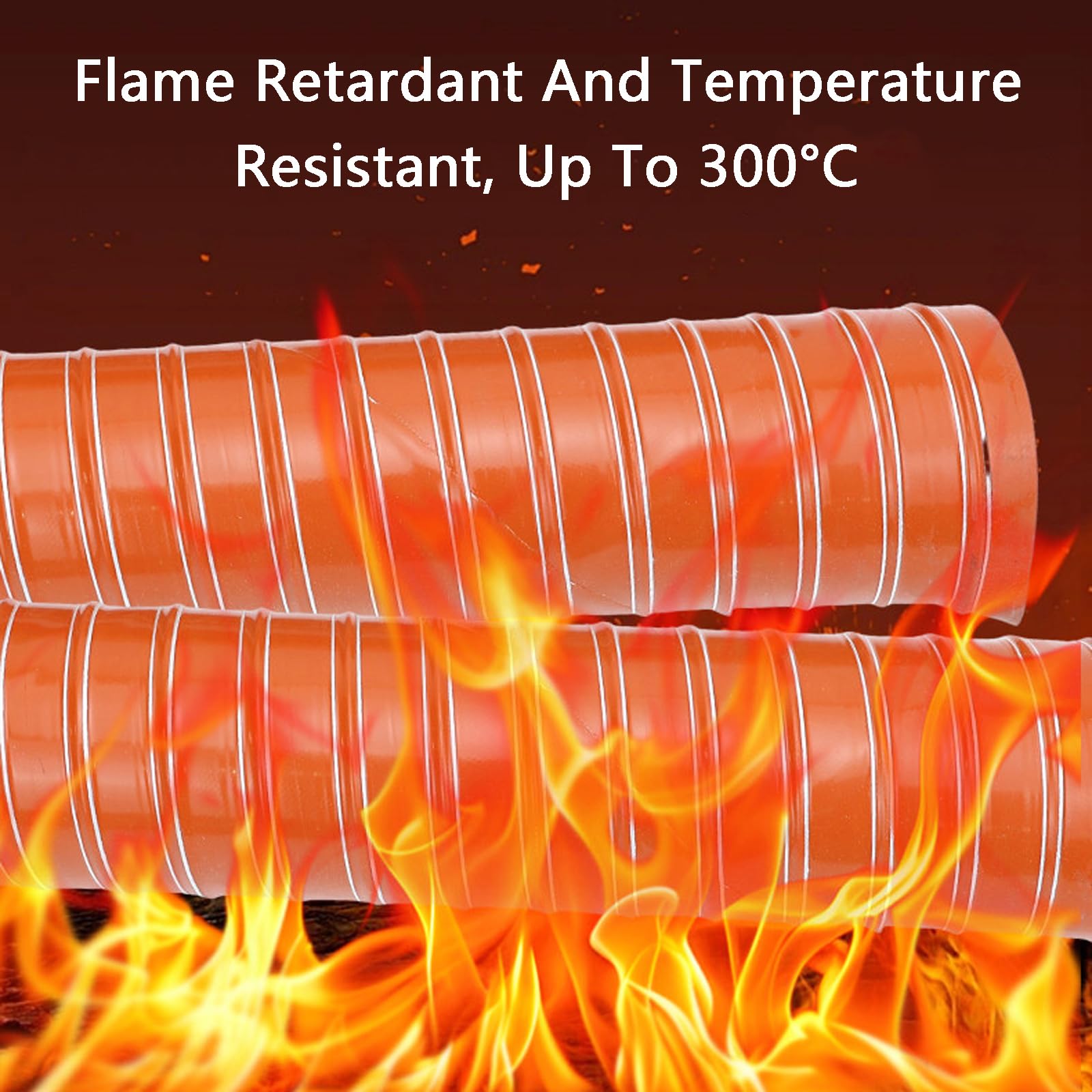 Manguera De ExtraccióN Flexible​,Tubo Aire VentilacióN,Tubo Campana Extractora,Tubo Secadora Universal,Tubo De VentilacióN Resistente A Altas Temperaturas,Tubo para CanalóN