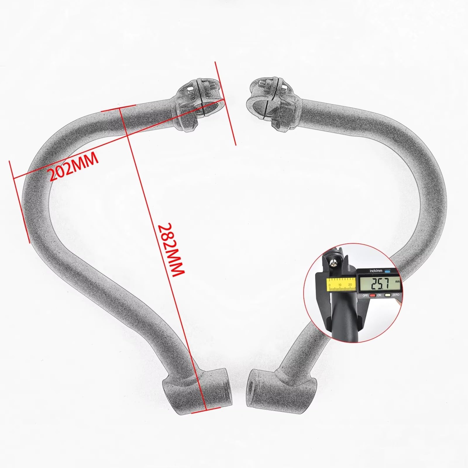 Barra Protección Lateral Compatible Con Cl300 500 2023-2024 Barras Choque Motocicleta Marco Barra Jaula Protección Parachoques Motor Piezas Riel Para Carrera