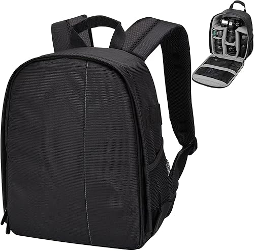 Mochila para cámara profesional para cámara DSLRSLR sin espejo, mochila de fotografía para mujeres y hombres, fotógrafos, funda para cámara
