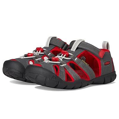 KEEN Kids Seacamp II CNX (Little Kid/Big Kid) Kids Shoes Magnet/Red Carpet