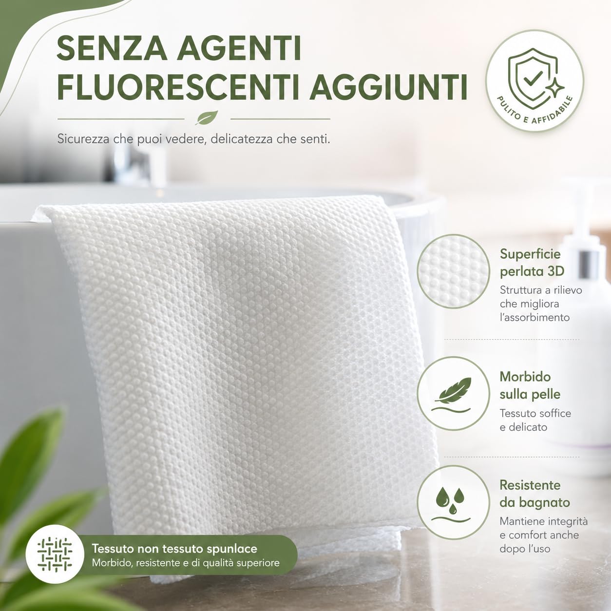 20 Asciugamani Monouso Post Parto 70x100 cm, Confezioni Singole