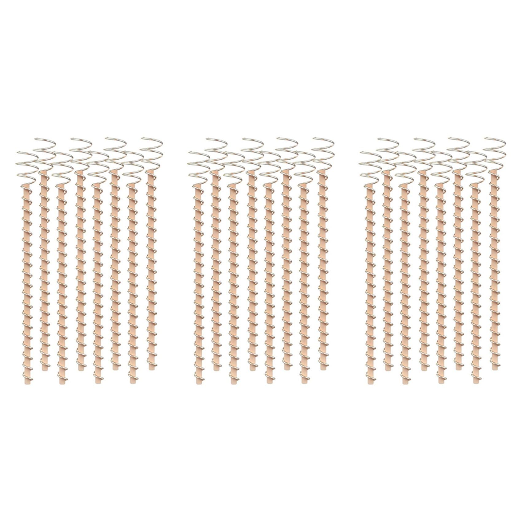 Jnchdghwa As Shown 24-Pack Electroculture Copper Gardening Antenna - Pure Copper Wire, Stakes For Growing Plants (17 Inch)