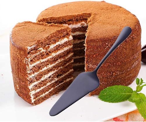 Miniatura 2 de Hemoton Servidor de pastel para tartas, espátula, pala para tartas, acero inoxidable para el hogar, cocina, fiesta, tarta, pastelería, postre