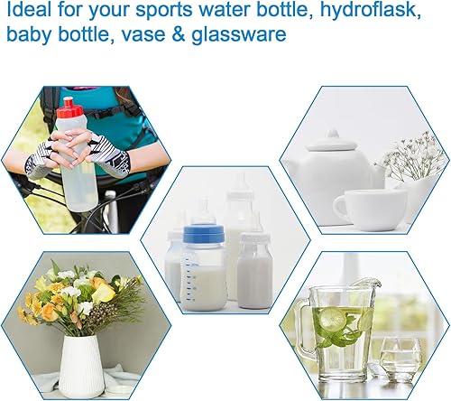 Miniatura 4 de Electric Bottle Brush Cleaner Set, Waterproof Electric Baby Bottle Brush with 4 Piece Silicone Brush for Bottle,Pacifier,Straw, Multifunctional