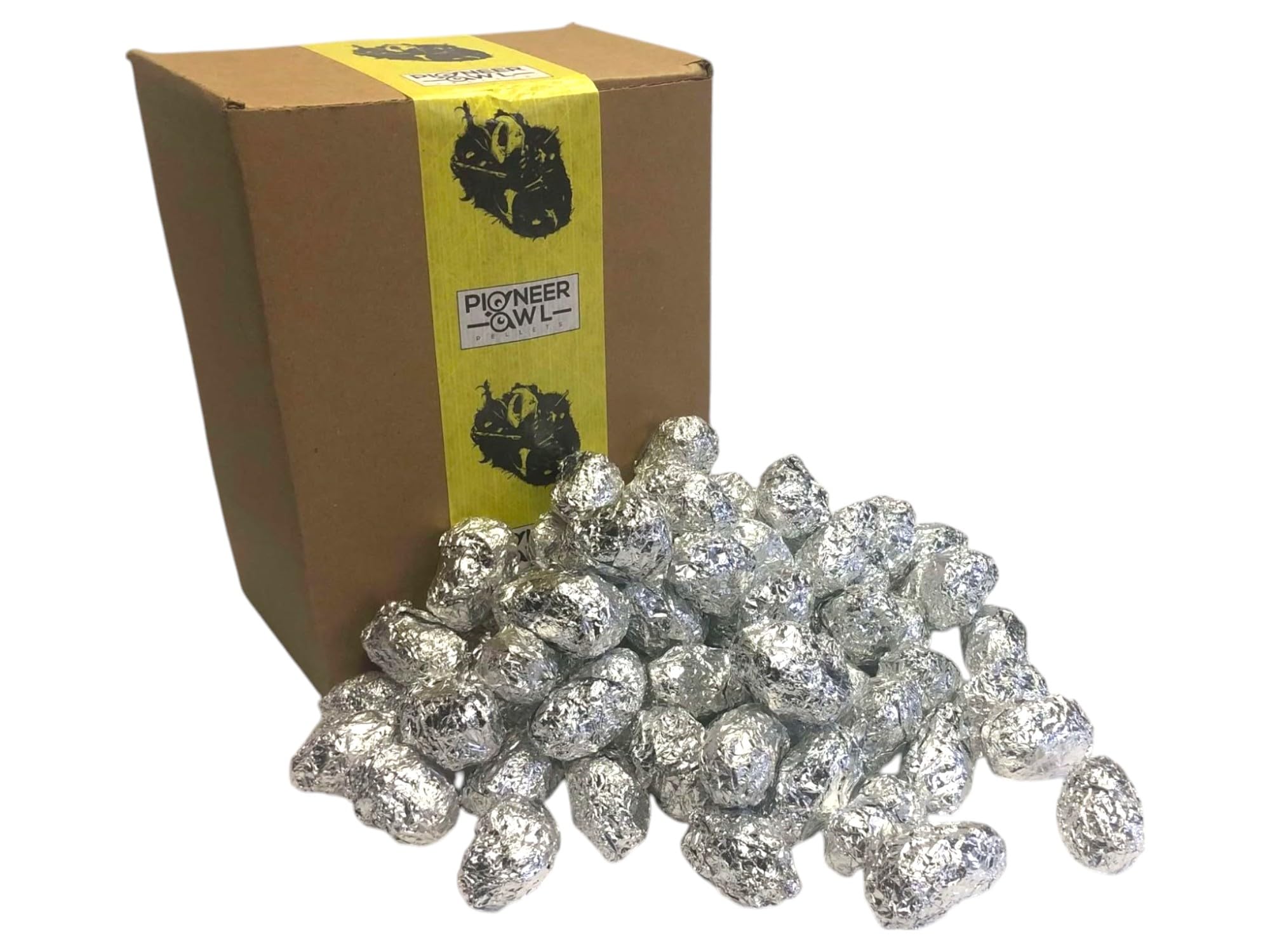 Owl Pellet Dissection Kit for Classroom, Pack of 50 Large Barn Owl Pellets