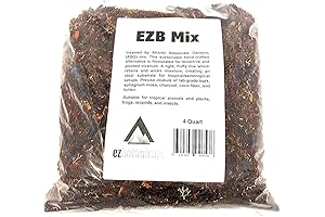 EZB Mix Bioactive Ready Premium Terrarium Soil Substrate Mix - 4 Quart Bag