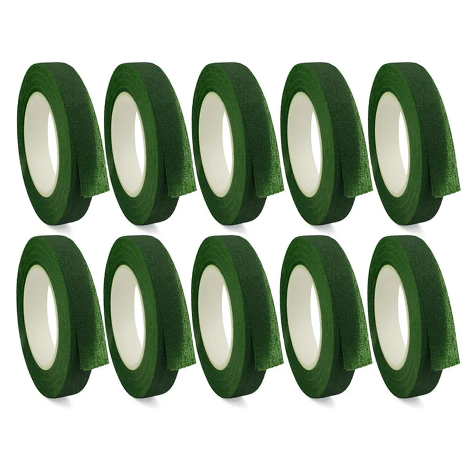 Grüner Blumenstrauß, Blumenbänder, selbstklebendes Staubblatt, Geschenkpapierband, DIY-Blumendekor for Floristen, Hochzeitsfeier-Requisiten Für Floristik(10rolls)