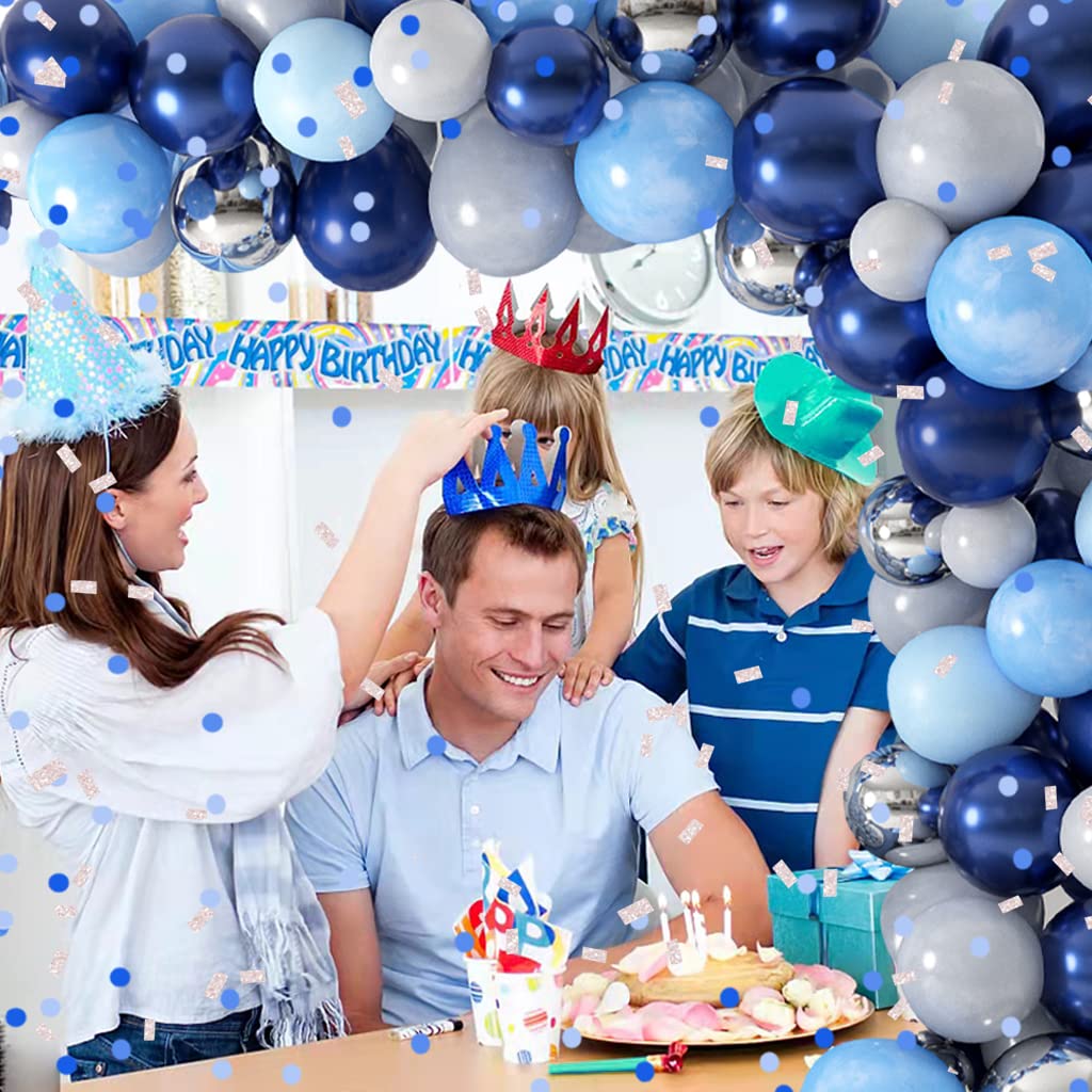 Guirnalda Decorativa Oktoberfest – 30 Metros De Banderines Azul Y Blanco, Plástico PE Impermeable, Ideal Para Fiestas Bávaras