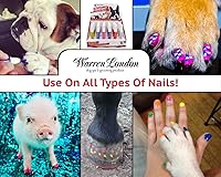 Vista 5 de Lápiz de pedicura Warren London Pawdicure, esmalte de uñas para perro, paquete de de 1, Negro