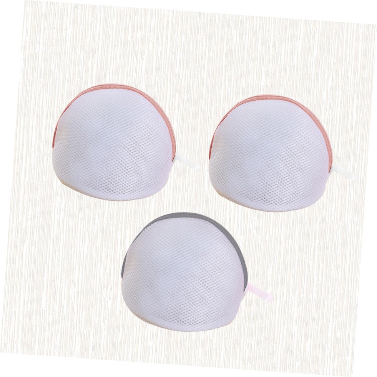 MAGICLULU 9piezas Bolsa De Lavandería De Soporte De Concha Protección Para Sujetadores y Lencería Color Rosa y Gris Para Ropa Interior y Lavado Seguro