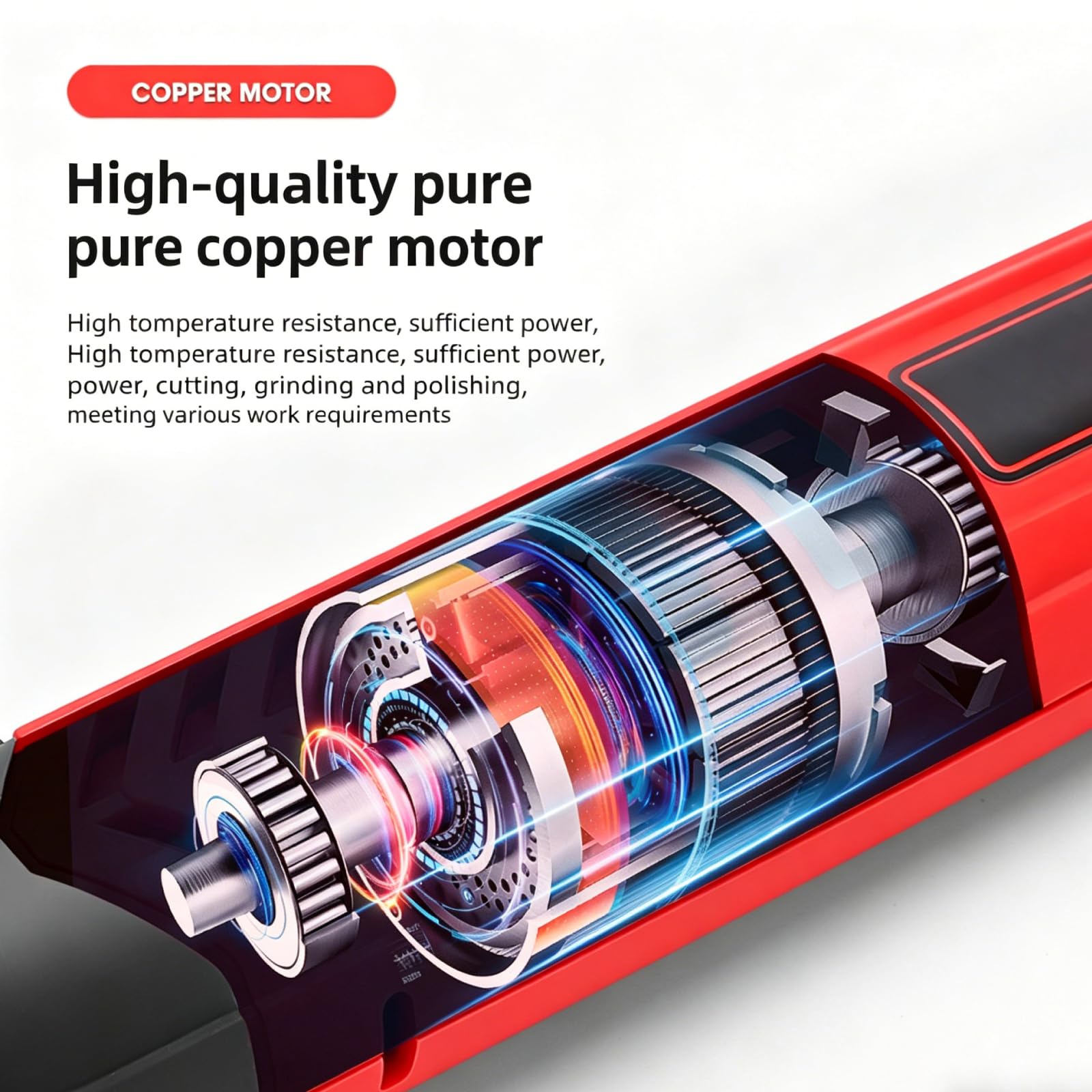 Affuteur Chaine Tronçonneuse électrique, Portable Affuteuse De Chaine Tronconneuse électrique Sans Fil Rechargeable,Kit Aiguiseur Affûtage Chaînes Tronçonneuses à Main Pour Affûtage précis des chaînes