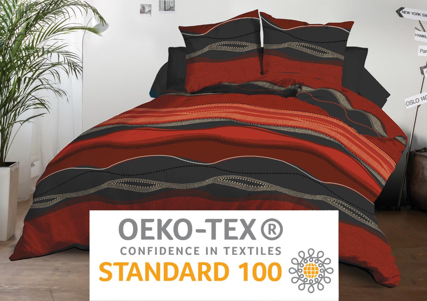 Lenzuolo con Angoli Beige Raso Cotone 140x190 L'Essentiel Linge