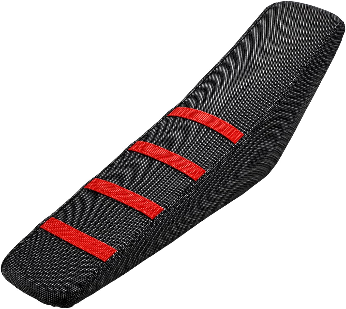 CHANGCHENG Electric Dirt Bike Seat Cover for Yozma IN10,Waterproof Anti-Slip PVC Seat Cushion Cover for Electric Bike Yozma in 10-Black Stripe
