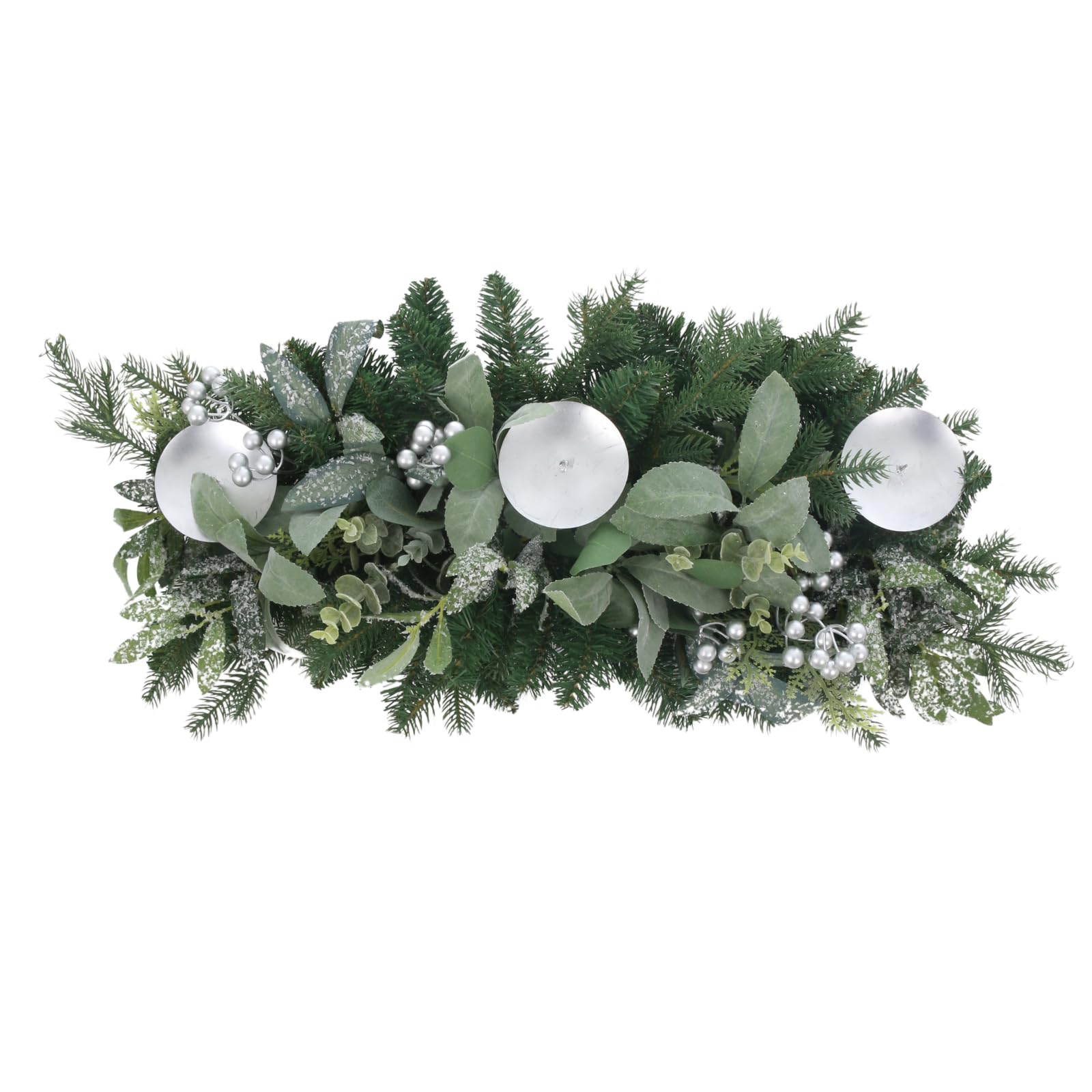 Mr Crimbo Silver Berry Table Centrepiece