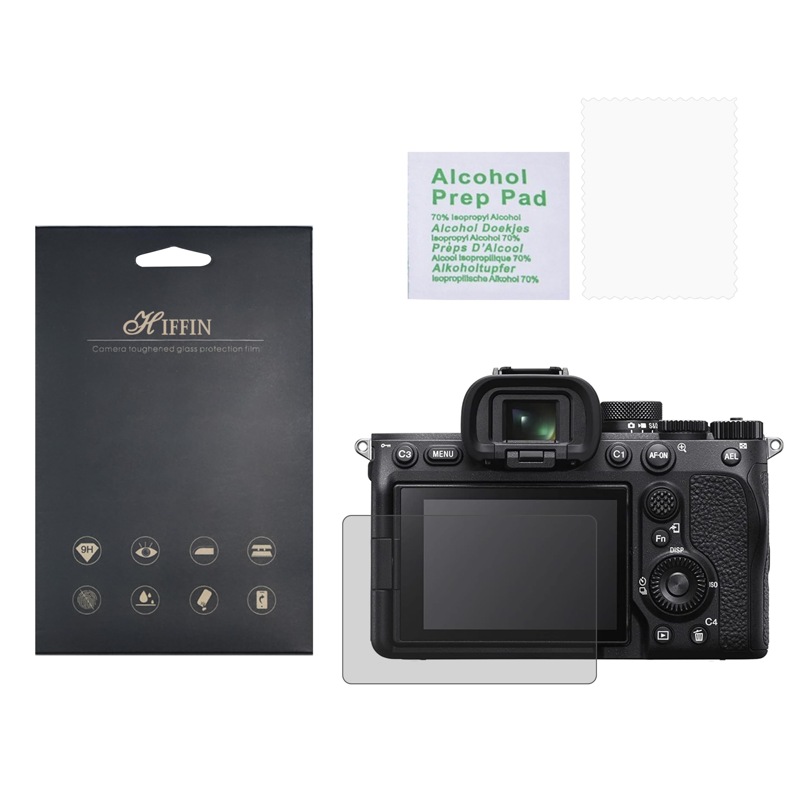 Hiffin® Sony A7M4 LCD Screen Protector Clear Tempered Glass Film Camera LCD Screen Protector Guard 6 Layer (LCD PROTECTOR FOR A74) (B0C8T2JF7K) Amazon Price History, Amazon Price Tracker