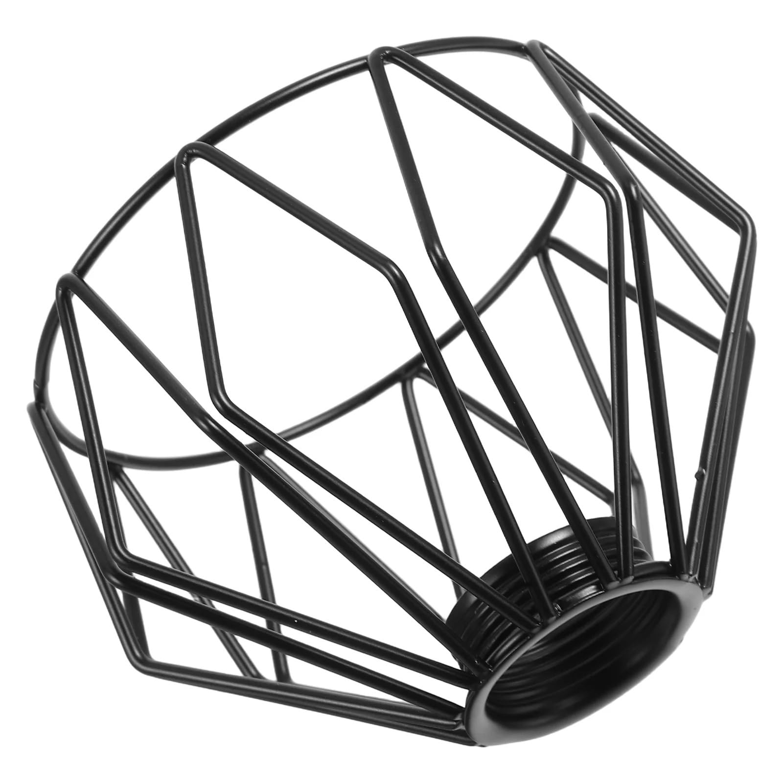 QXBFNDC Lampshade Birdcage Chandelier Lamp Shade Ceiling Fan Light Cages Desk Homemade Lampshade Fitting