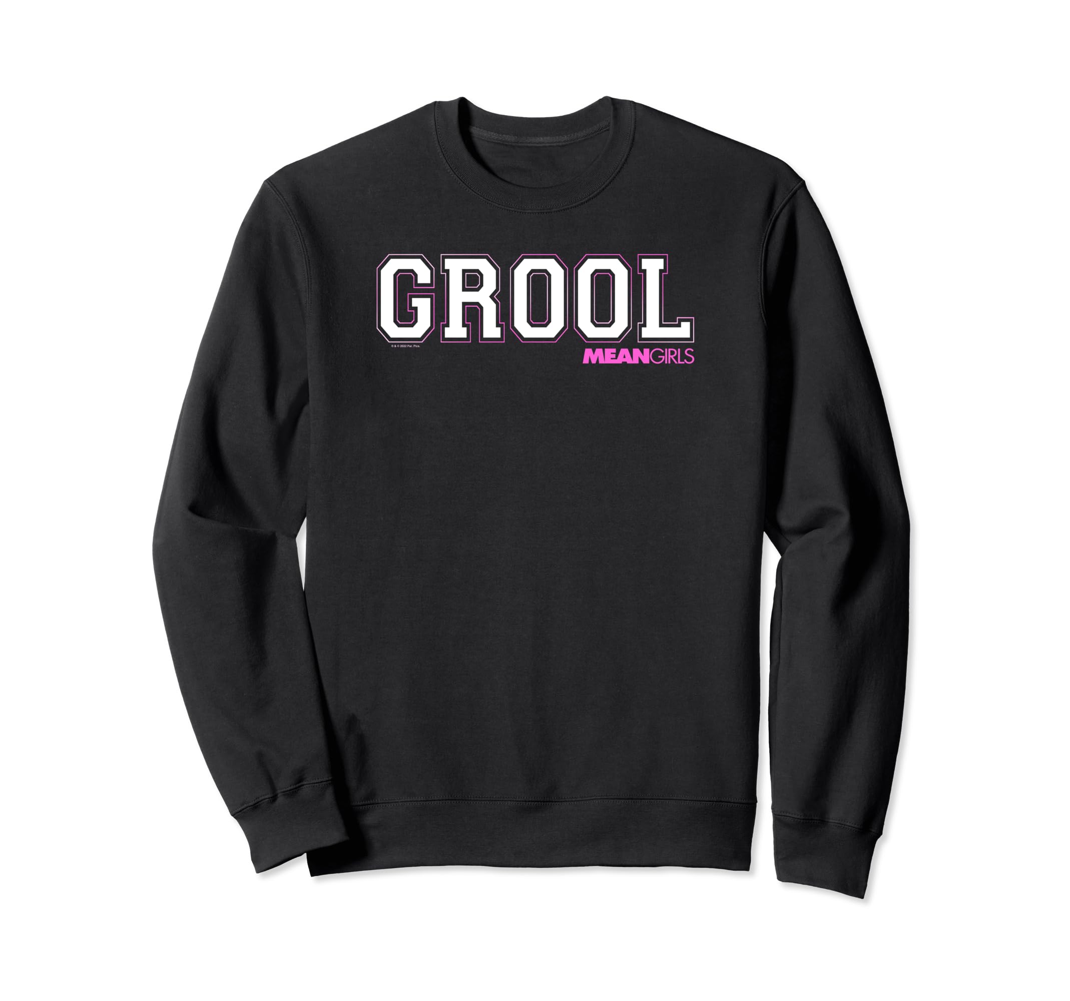 Mean Girls Grool Collegiate Text Logo Sweatshirt
