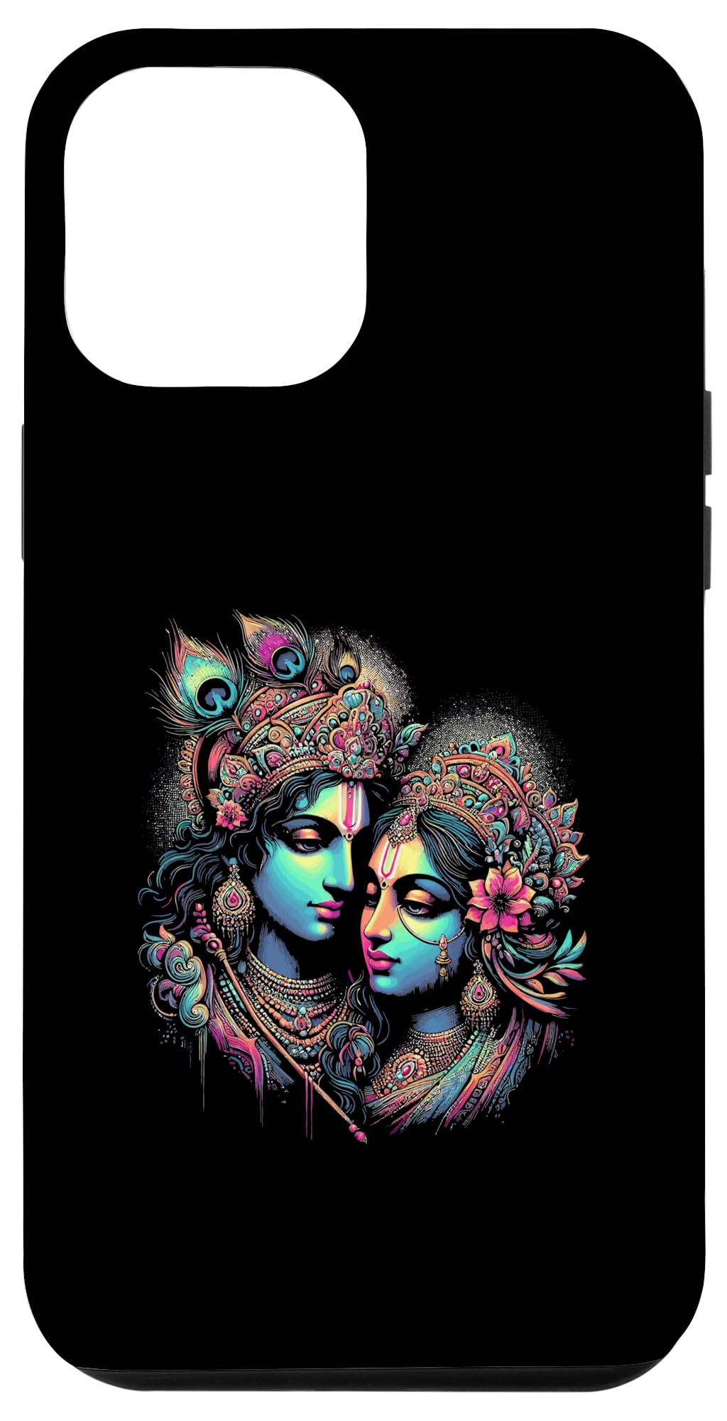 iPhone 15 Pro Max Lord Shri Krishna Radha Rani Radhika God Lover Devotee Case