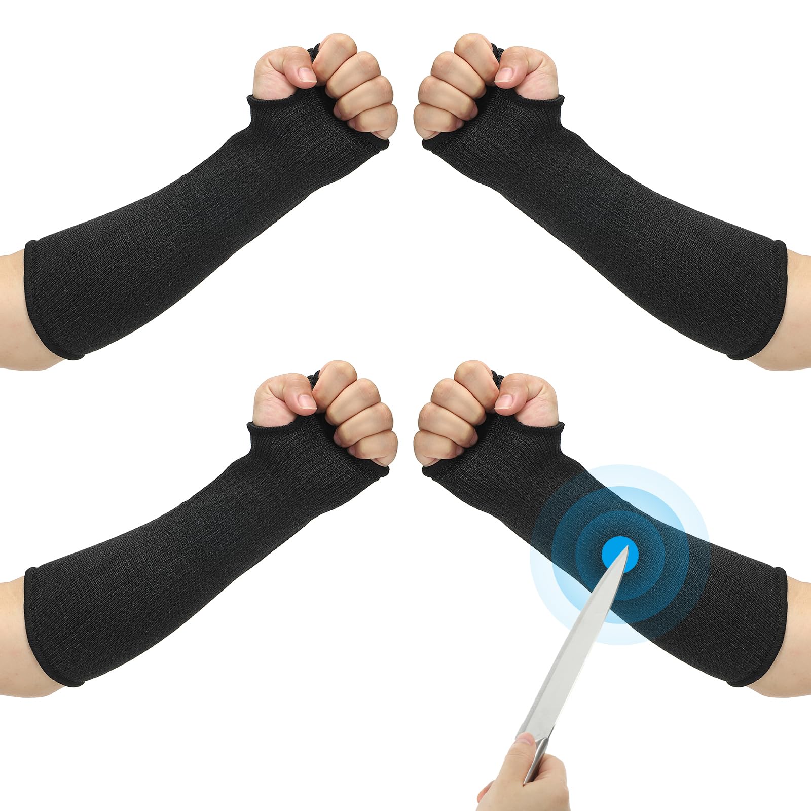 PATIKIL 12 Inch Cut Resistant Sleeve
