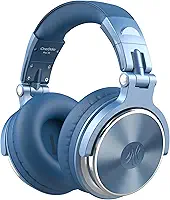 OneOdio Fones de ouvido com fio, monitor de estúdio de alta resolução e mixagem de DJ, fones de ouvido estéreo com drivers de 50 mm e conector de 1/4 a 3,5 mm para gravação de computador AMP, podcast,