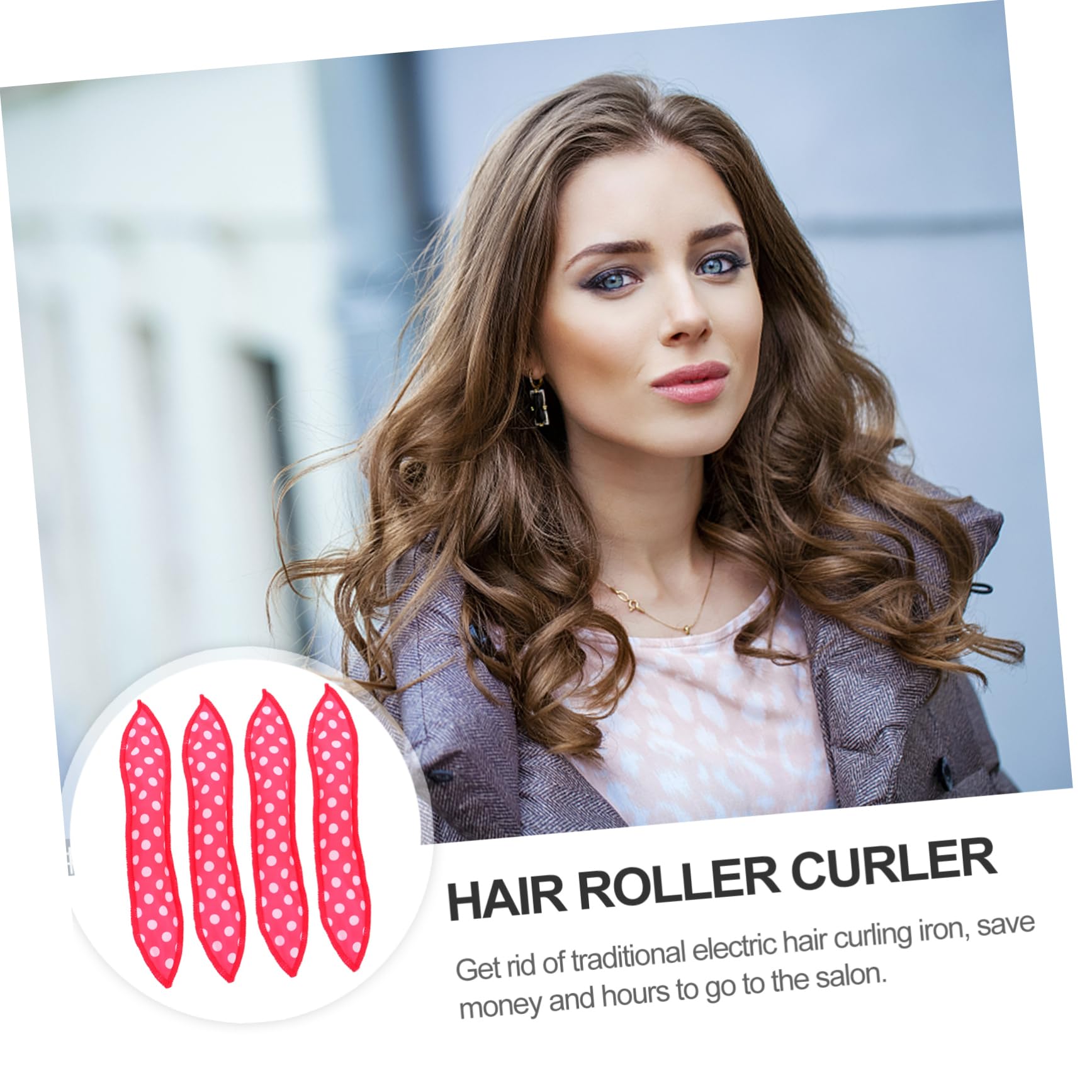 FRCOLOR 57 Stück Lazy Curler Schwamm Haarknoten Haar Waver Werkzeug Lockenwickler Lockenwickler Schwammkissen Haarwerkzeug Haarknotenhersteller