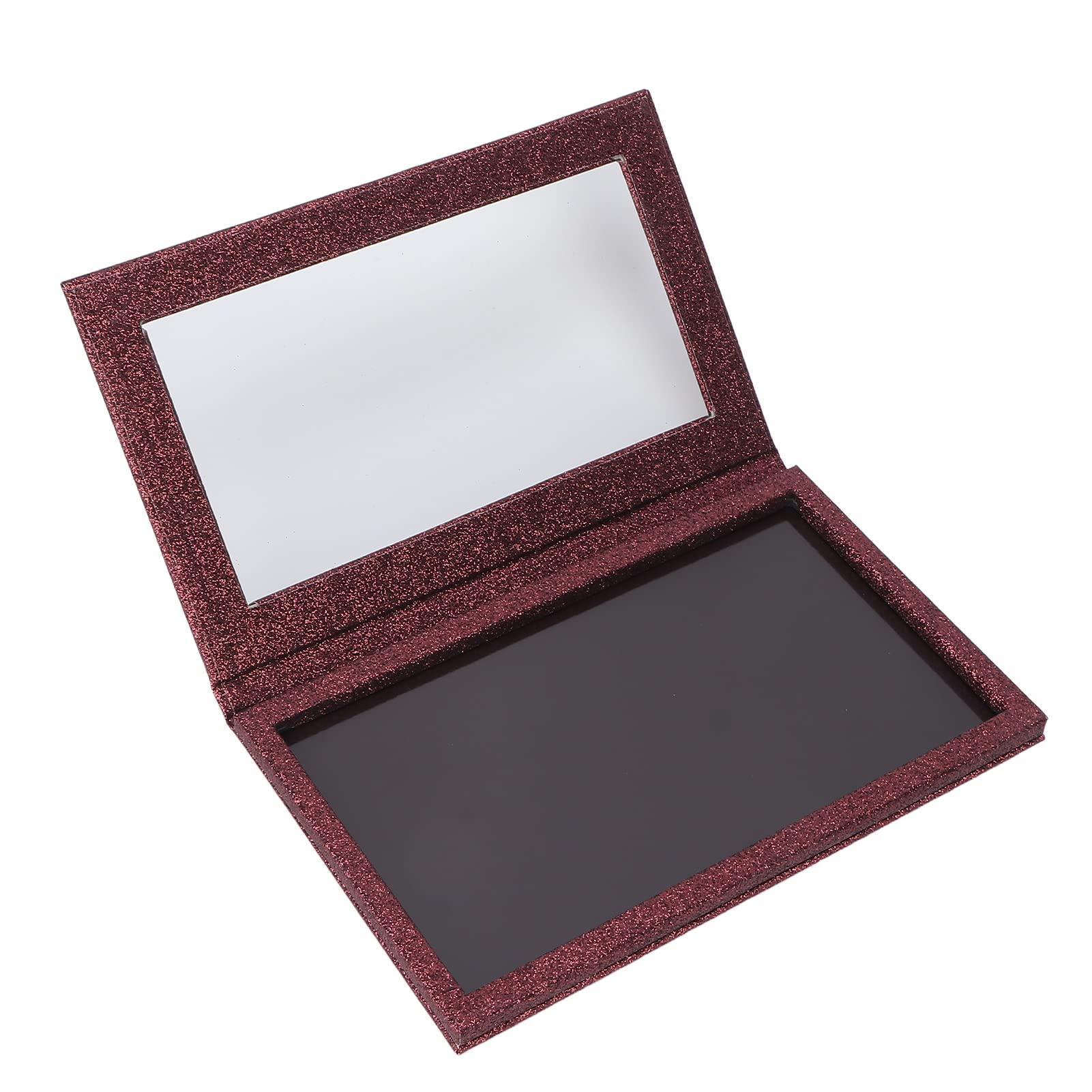 Empty Magnetic Palette, Large Capacity Burgundy Magnetic Makeup Palette Rearrange Makeup Products for Daily Use for Beauty Lovers-image-46