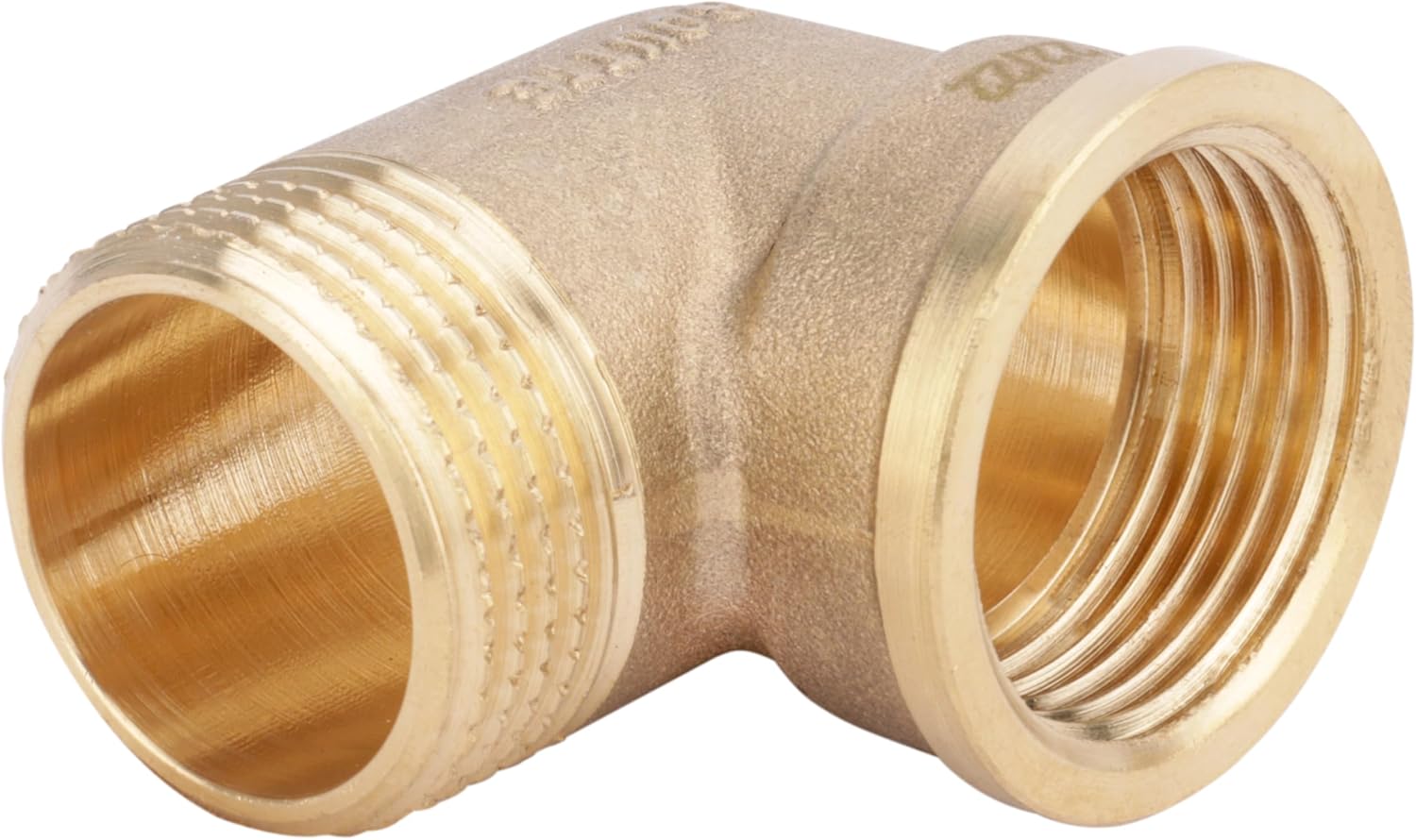 Boutt 2110993 Elbow Male-Female, Brass 20 x 27