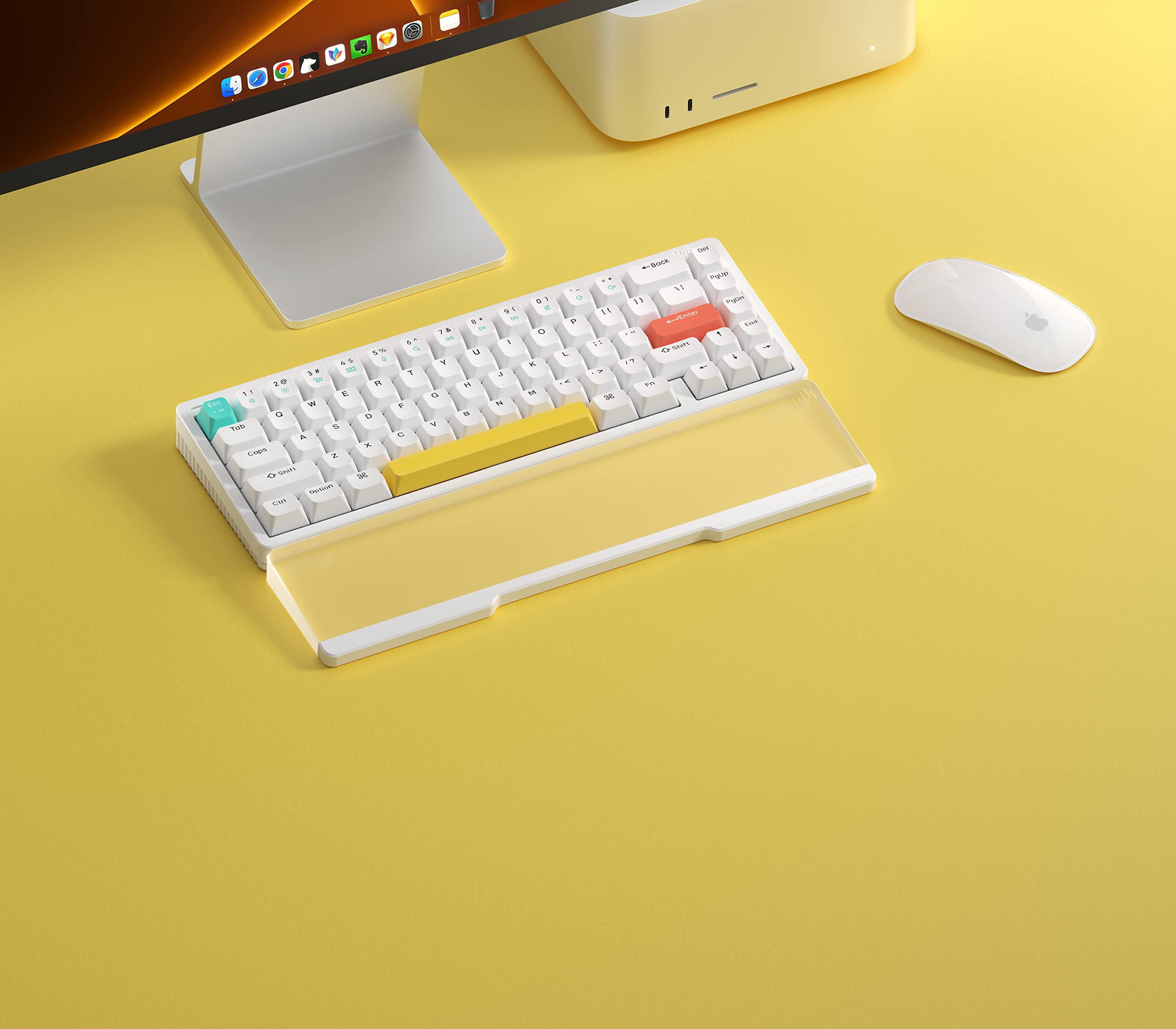 Nuphy Twotone Wrist Rest - Wrist Rest for Keyboard Halo 65% / 75 