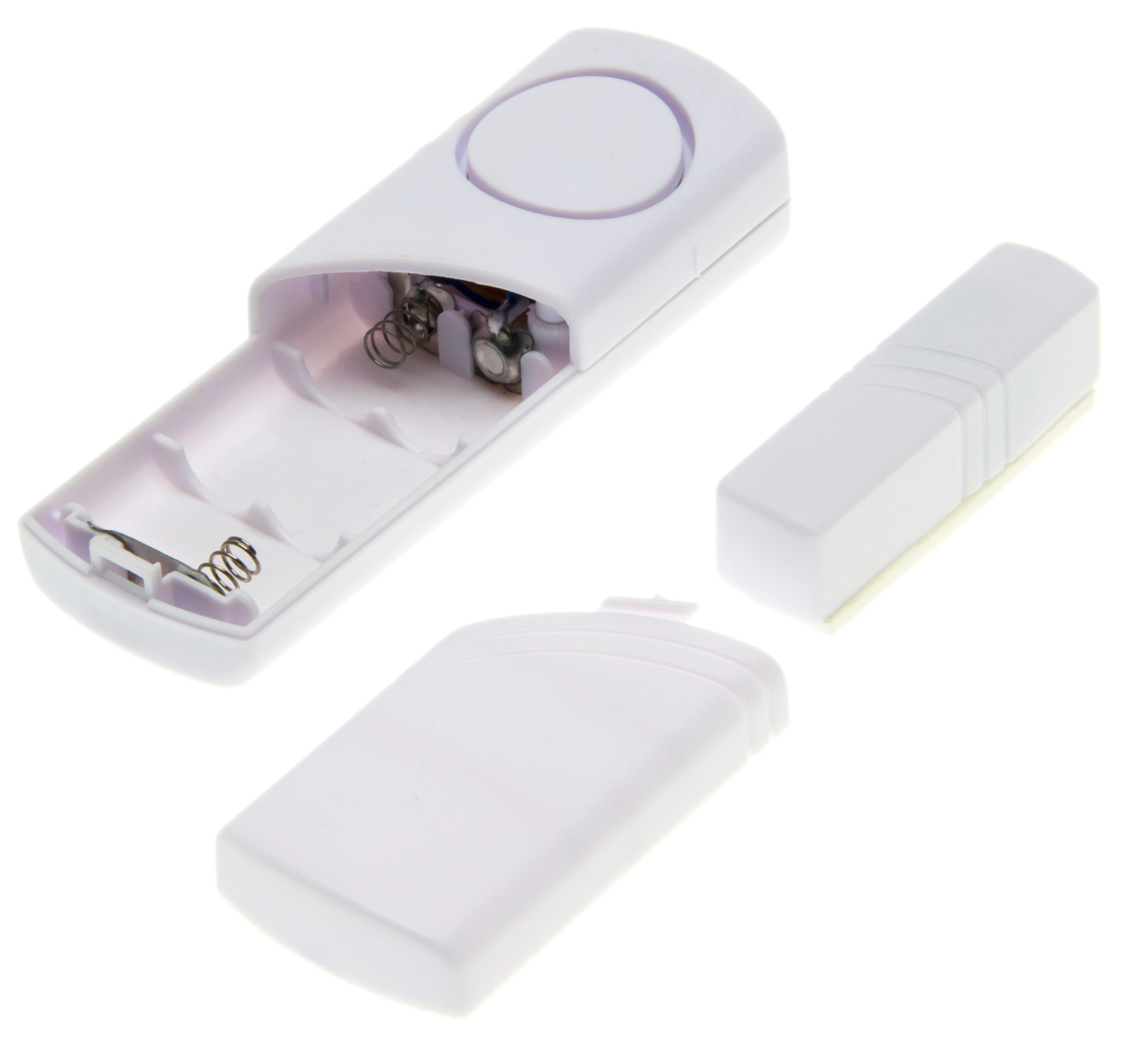 Adapter Universe Türalarm Fensteralarm Alarmanlage 90dB Schalldruck Sirene Einbruchschutz System passend für Indoor Haus Wohnung 35 Stück