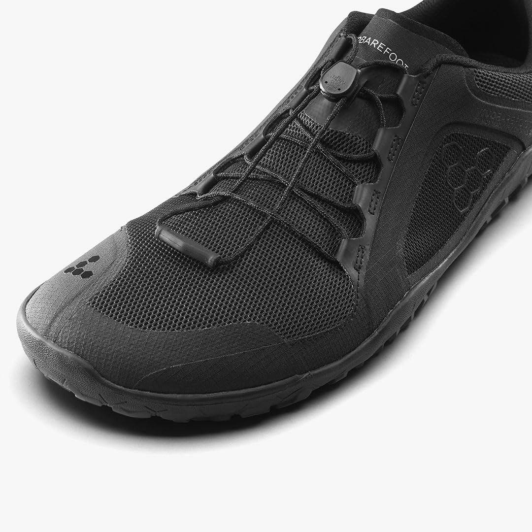 Vivobarefoot Uomo Primus Trail FG 3.5 Textile Synthetic Silver Birch Formatori