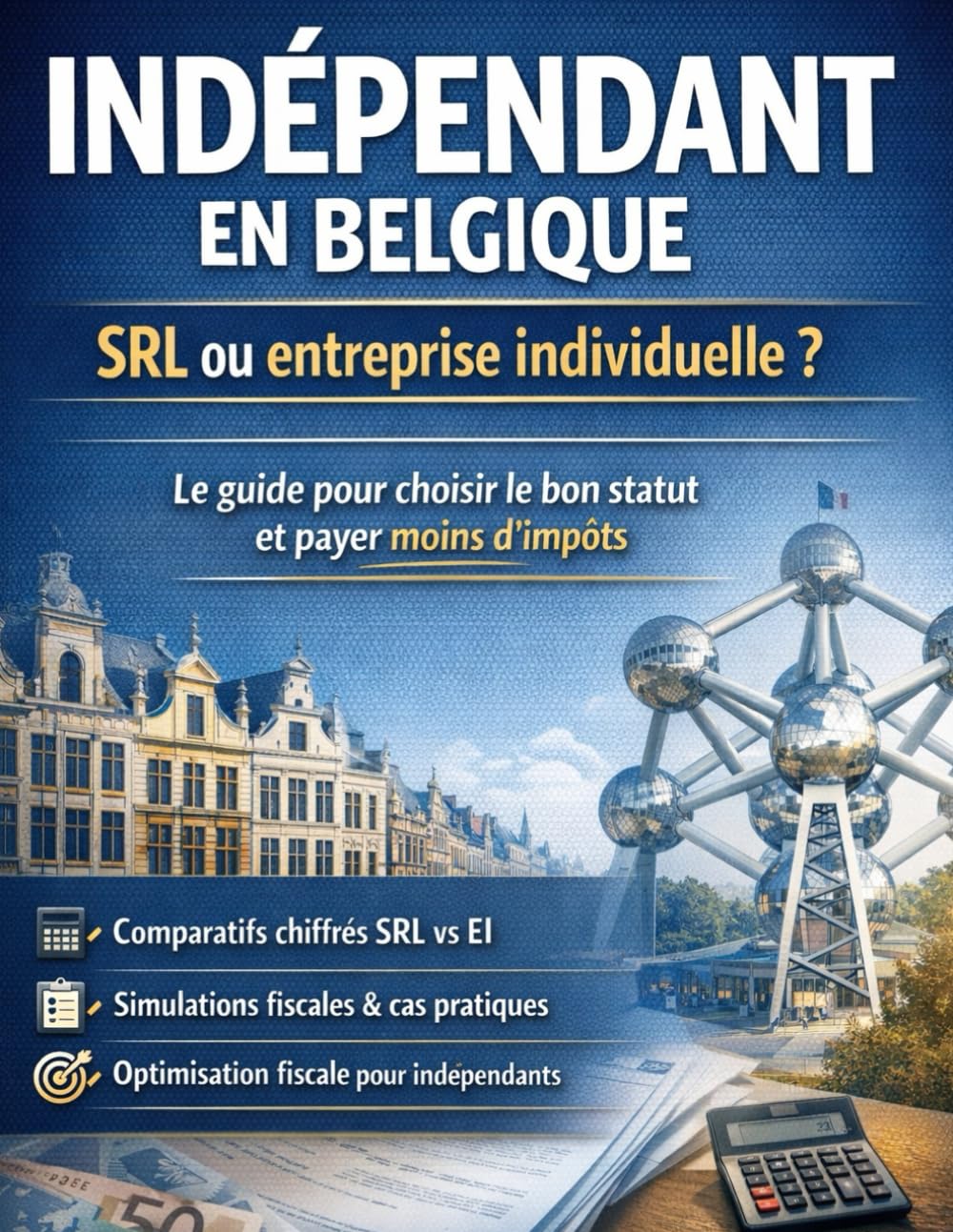 Indépendant en Belgique : SRL ou entreprise individuelle ? Choisir le bon statut et payer moins d’impôts: Comparatif chiffré, simulations fiscales, ... concrètes pour optimiser sa situation