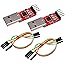 IZOKEE CP2102 Module USB to TTL 5PIN Serial Converter Adapter Module Downloader for UART STC 3.3V and 5V with Jumper Wires