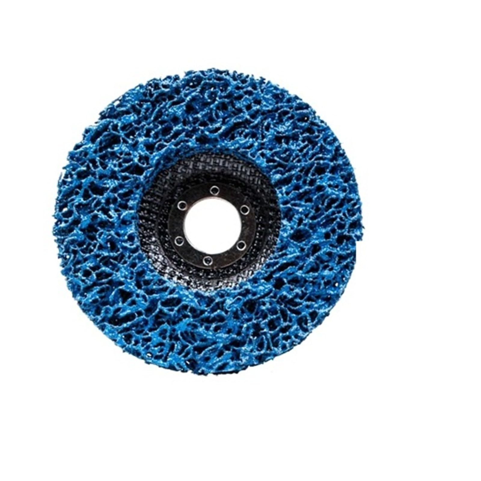 100mm/115mm/125mm Coral Disc Poly Strip Disc Rust Remover Abrasive Wheel For Angle Grinder Paint Rust Removal Clean Abrasiv(Blue,125mmx22mm)