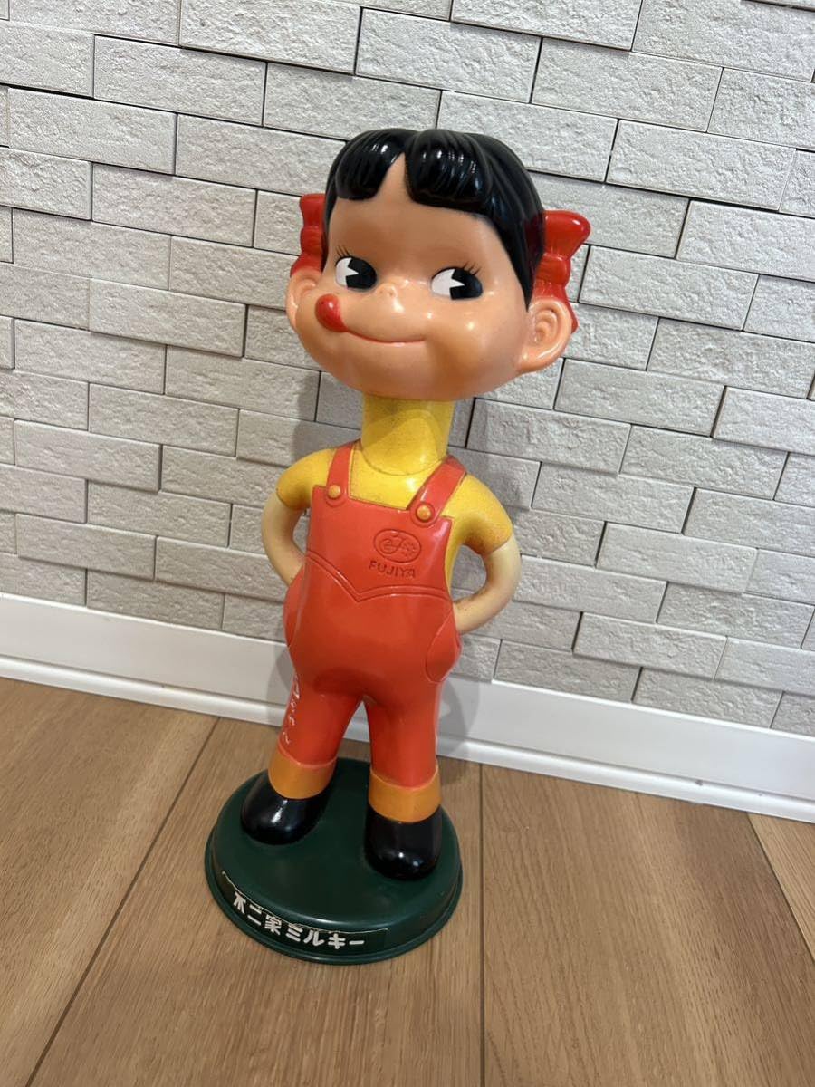 Amazon.co.jp: 古い！当時物 ペコちゃん 首振り人形 不二家 FUJIYA 
