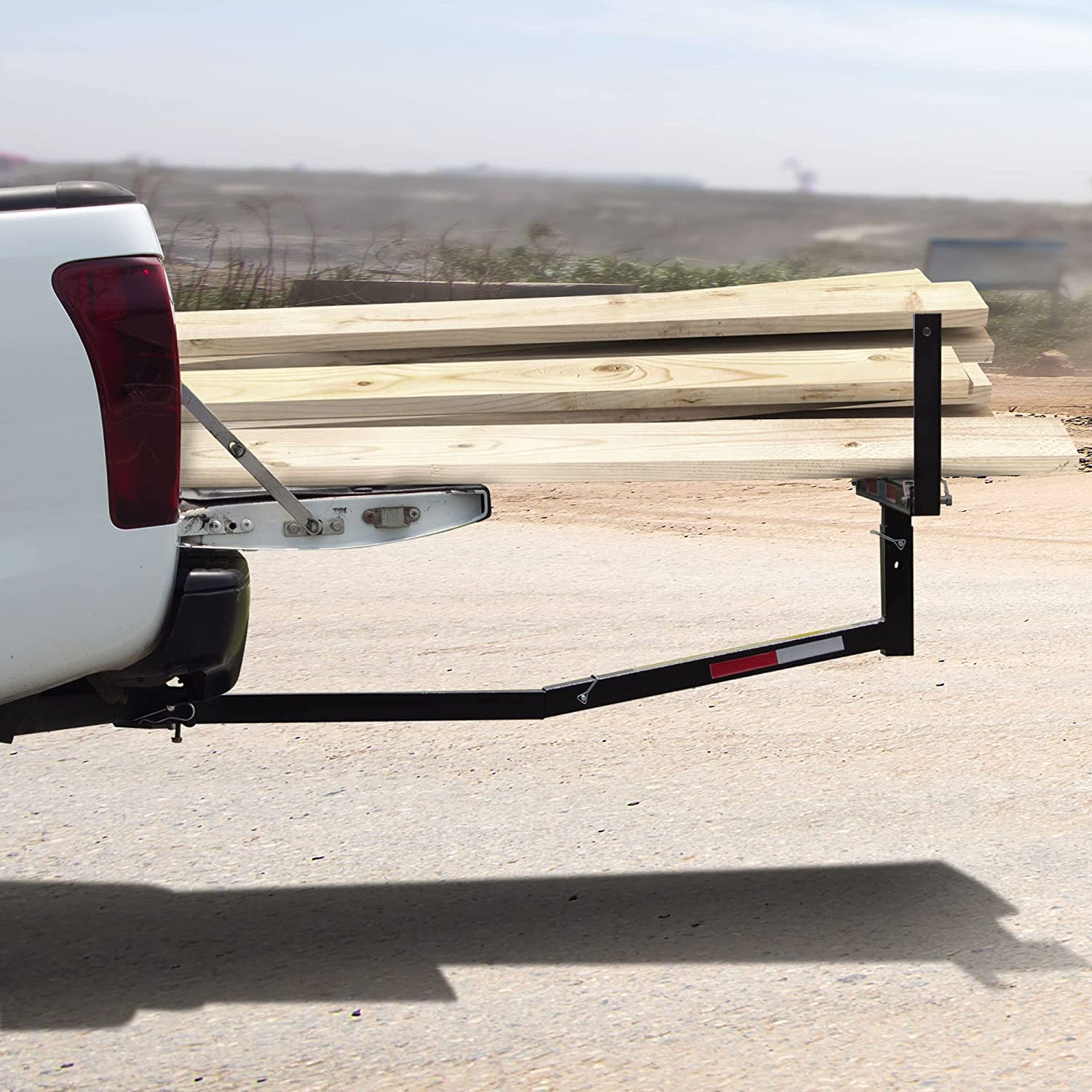 Hitch Mount Truck Bed Extender ( 2in1 Design Work with Pick Up Truck