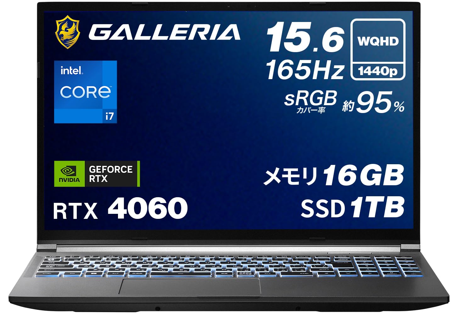 Amazon.co.jp: ガレリア クリエイターノートPC GALLERIA RL7C-R46-C5N 