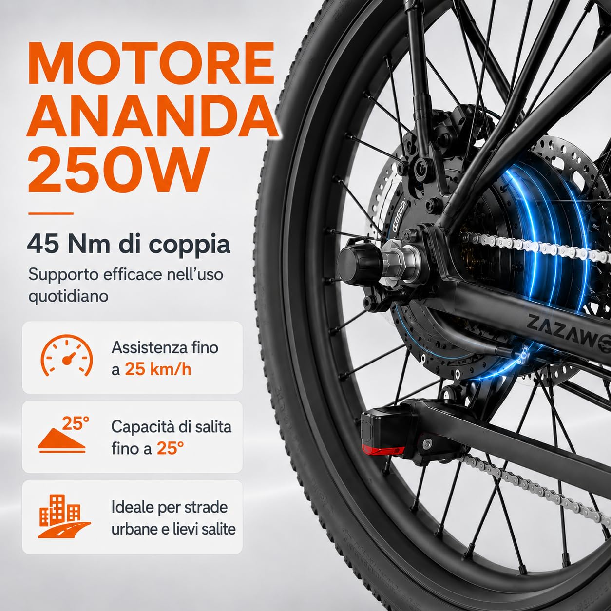 CF29 Mountain Bike Elettrica Uomo 29 Pollici, 250W Bicicletta Elettrica, Batteria 48V 15Ah fino a 100 km, 45 Nm, Cambio 21 Velocità, Freni a Disco, per Pendolarismo, E Montagna