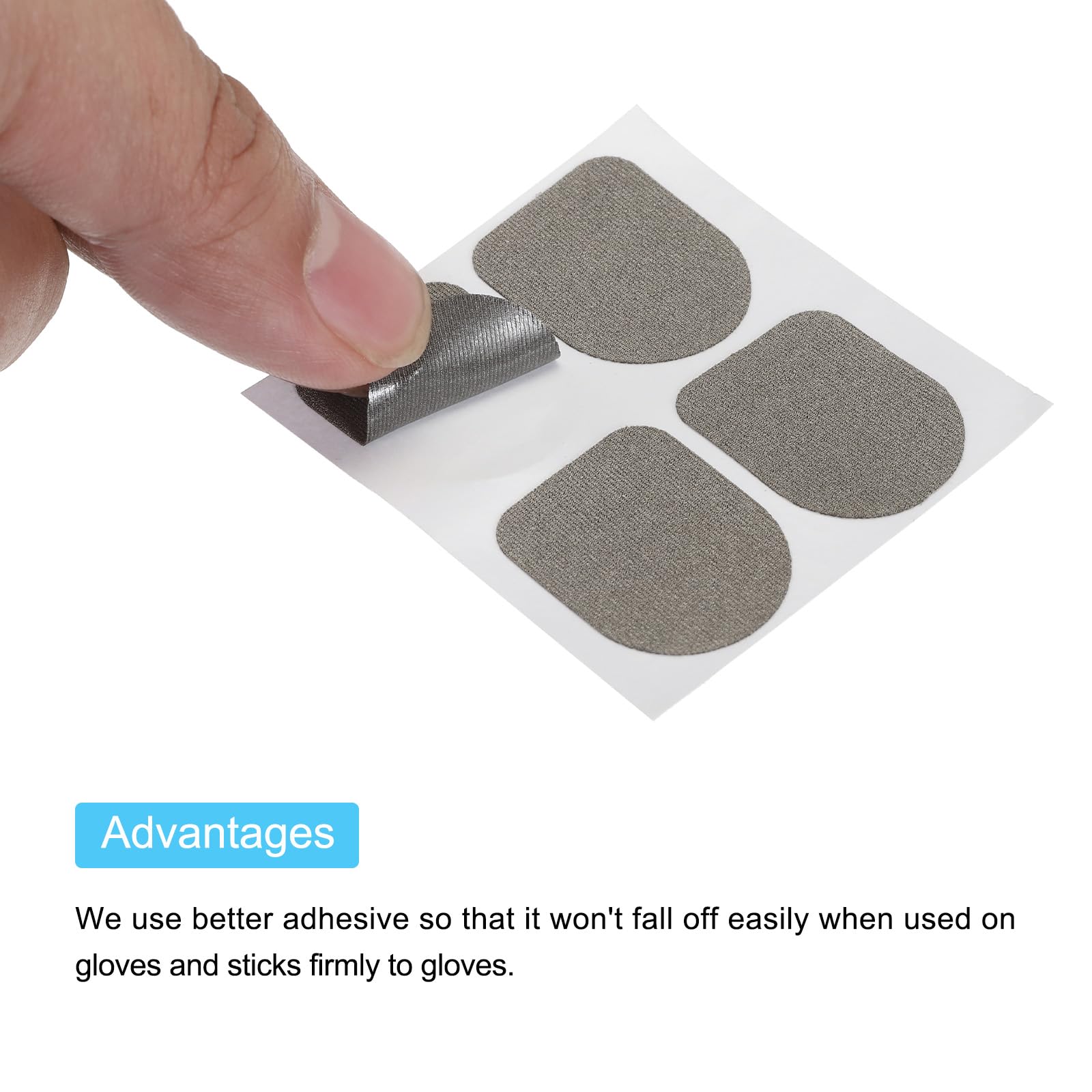 sourcing map Handschuhe Touchscreen-Aufkleber Ultra hohe Empfindlichkeit