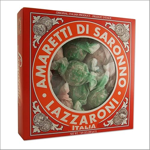 Lazzaroni AMARETTI di Saronno CookiesCaja para 7oz (Pack de 2)