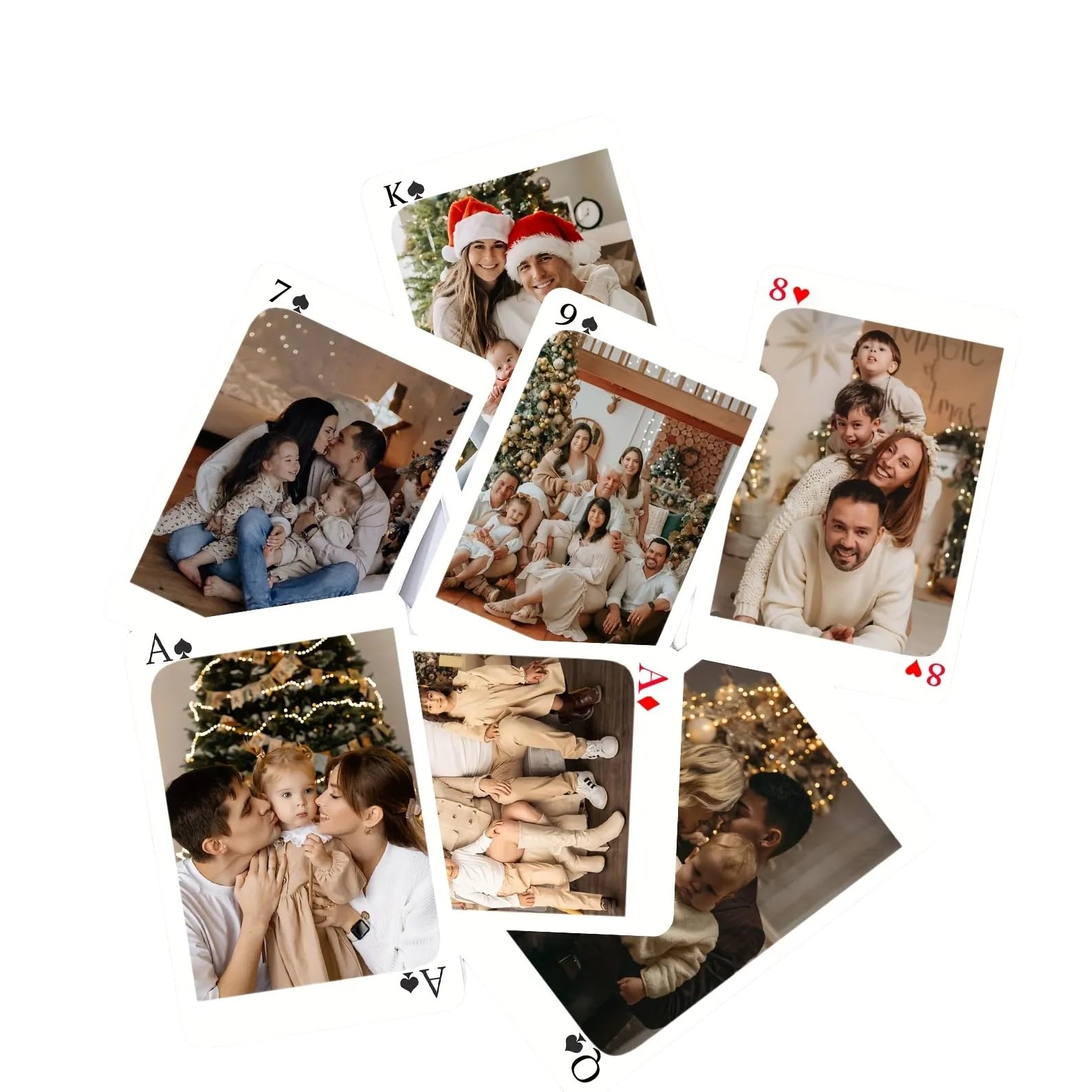 Custom Playing Cards | Personalized Photo Playing Cards| Family Party Game| Unique Photo Gift| Friend Gift| Birthday Gifts