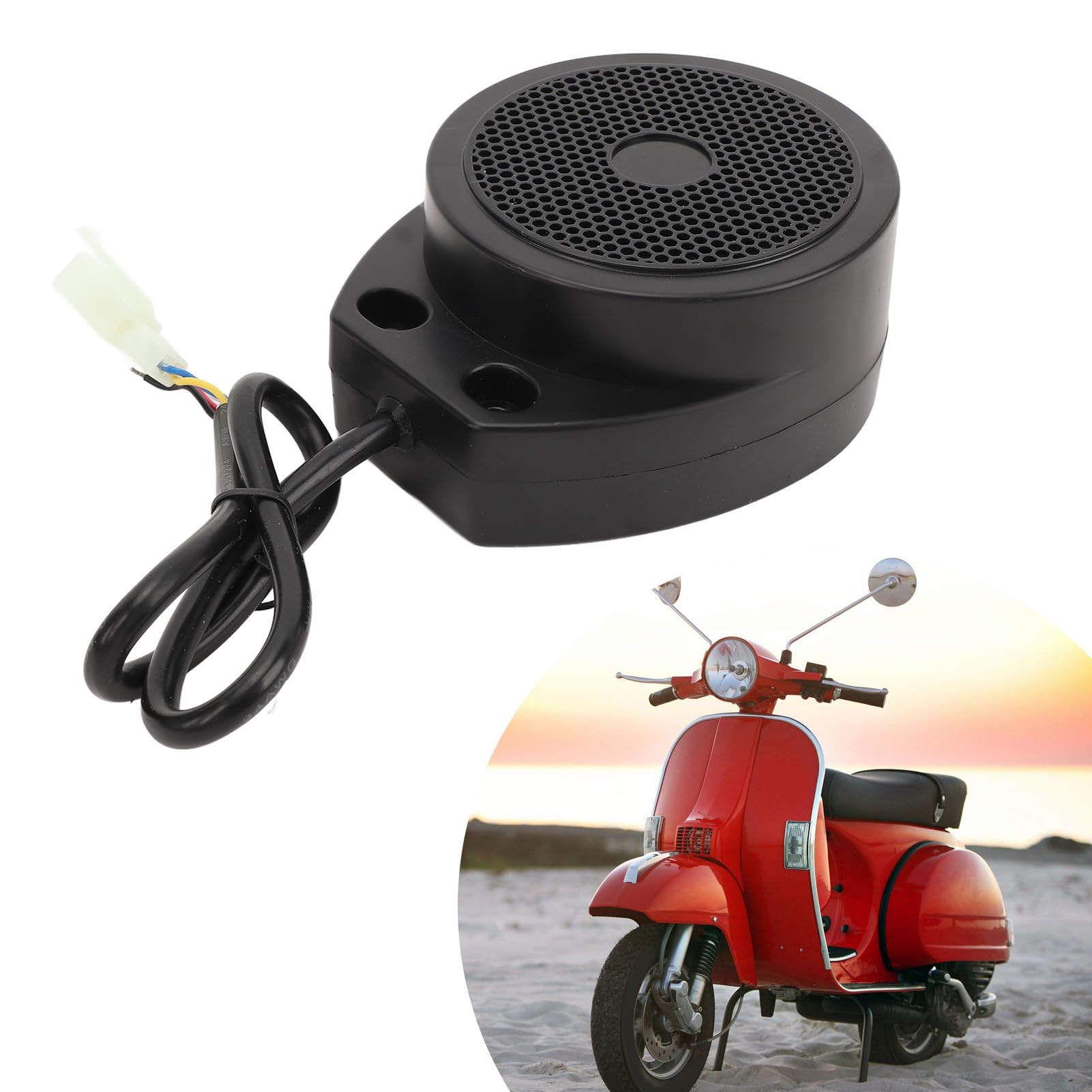 Symulator Dźwięku Silnika Motocykla 110DB Uniwersalny DC12 do 80V do Gokartów Elektrycznych Skuterów