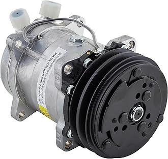 Sanden 508 V-Belt A/C Compressor, Plain