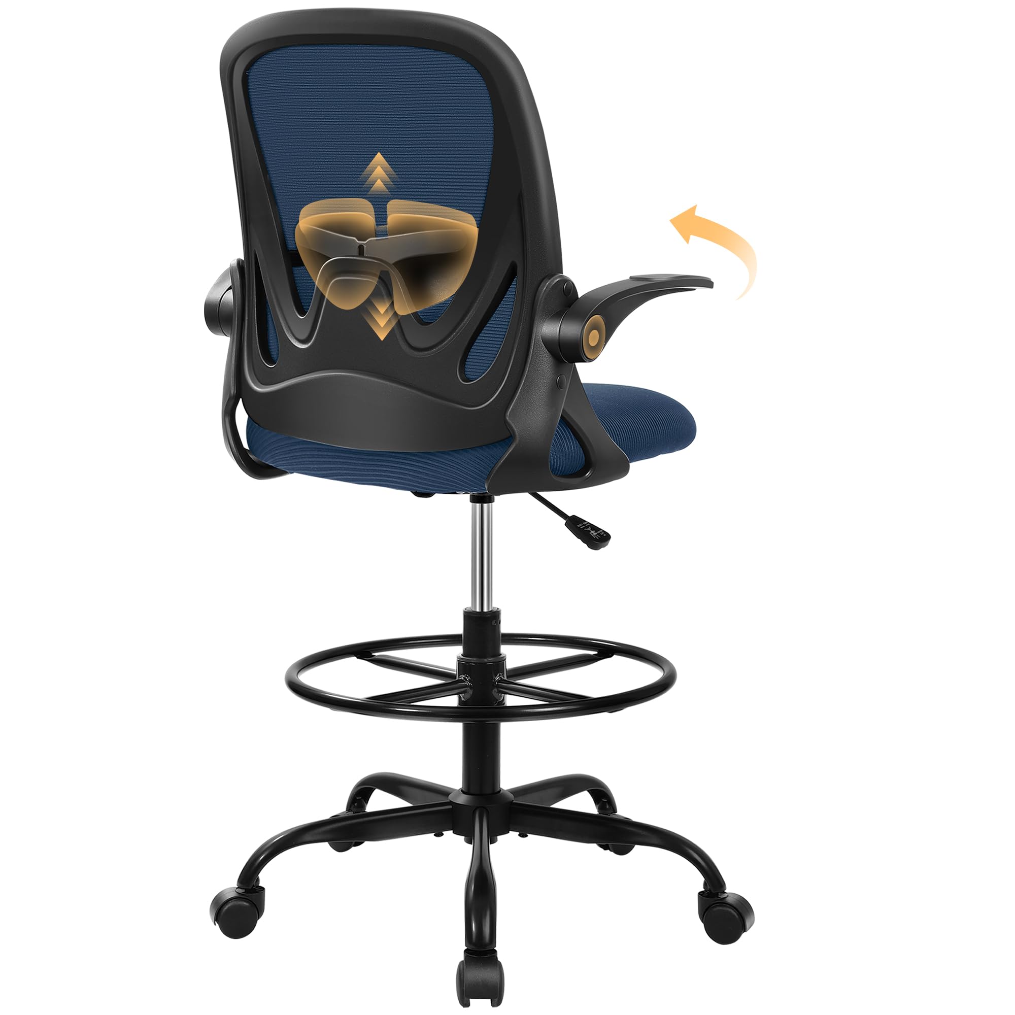 Primy Ergonomic Drafting Chair for Standing Desks