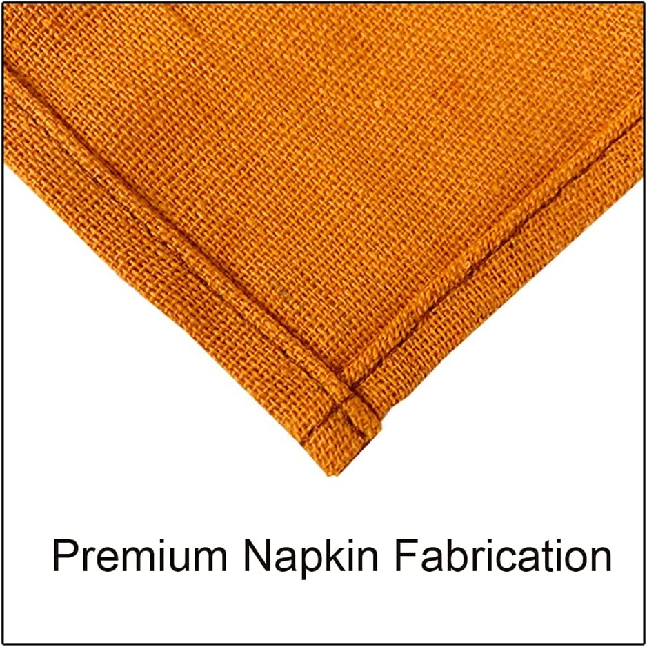 6 Pack Table Napkins, Kitchen Tea Towel, Cloth Napkin for Wedding, 18 X 12 Reusable, for Family Dinners(E)