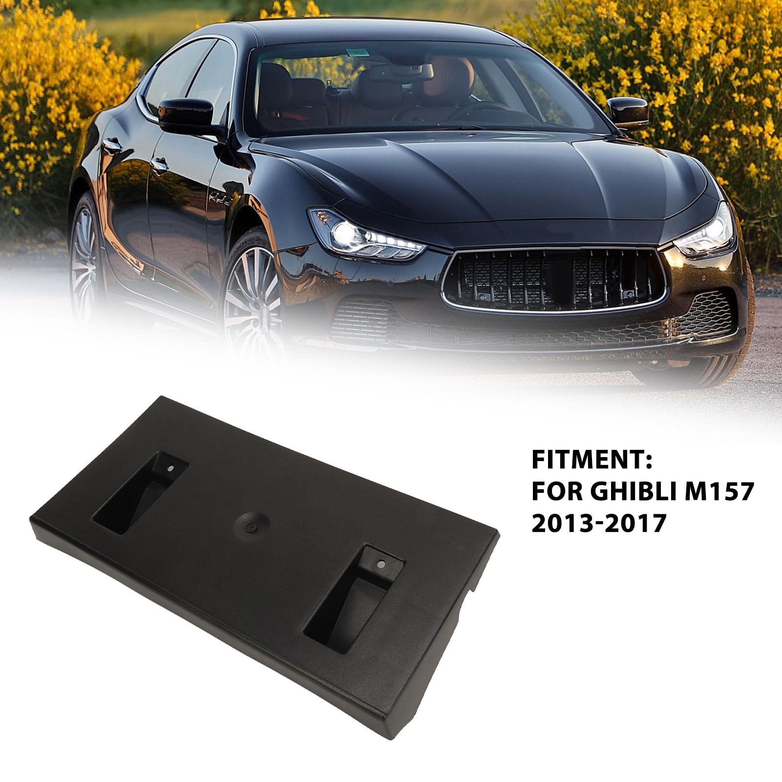 Amazon.com: Front License Plate, Front Number Plate Holder  